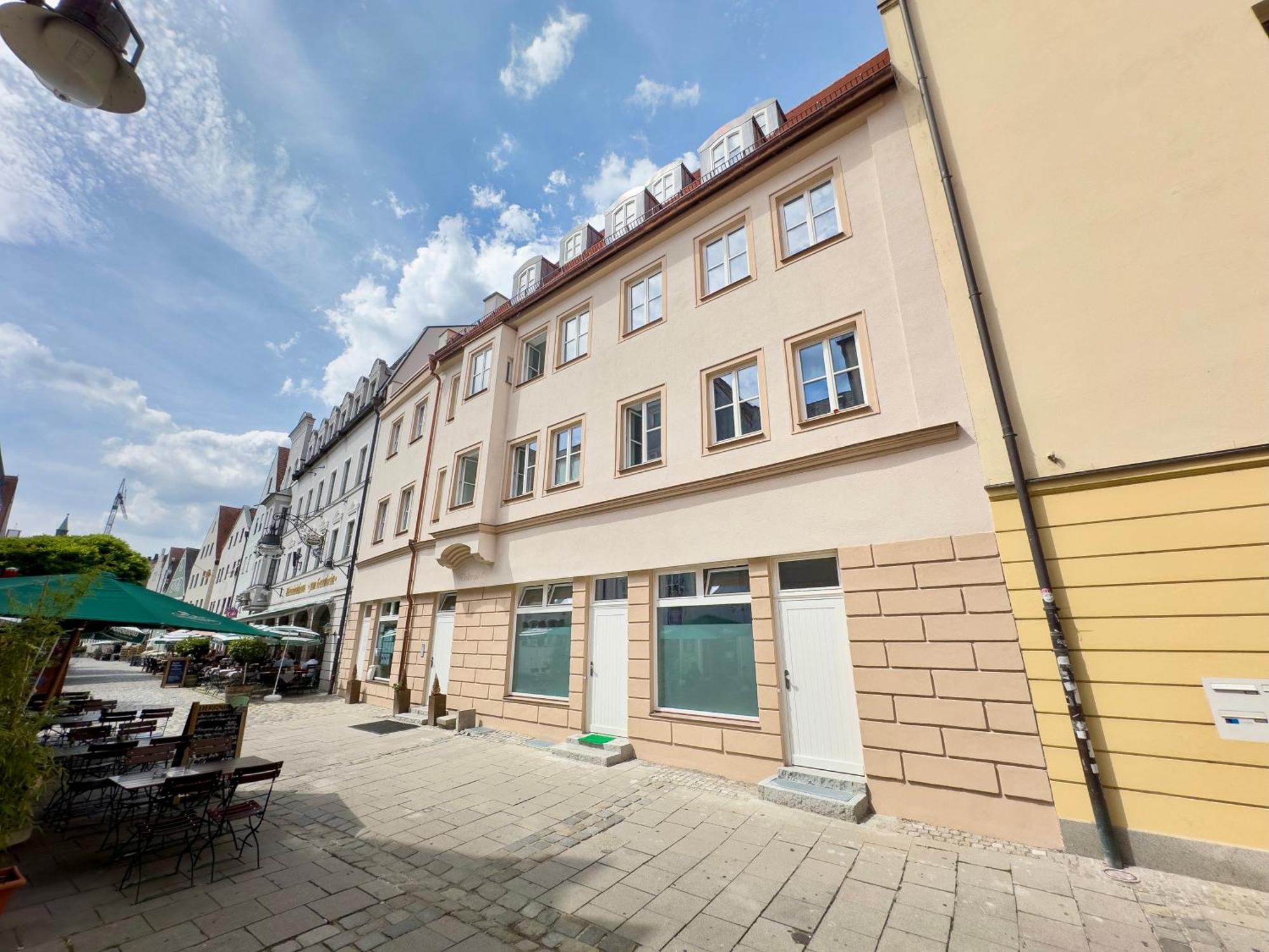 Moderne Wohnung Im Zentrum Der Altstadt - Altbau Flair, Wlan 因戈尔施塔特 外观 照片
