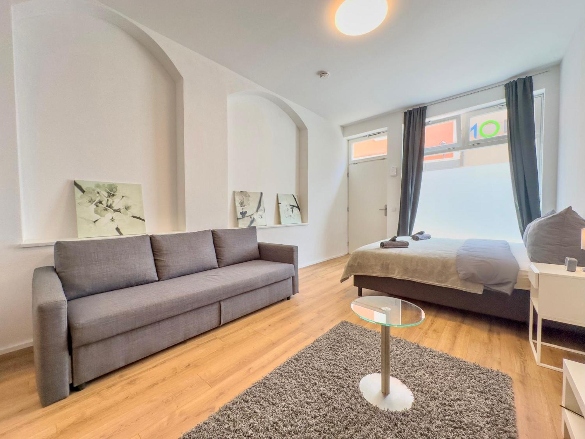 Moderne Wohnung Im Zentrum Der Altstadt - Altbau Flair, Wlan 因戈尔施塔特 外观 照片